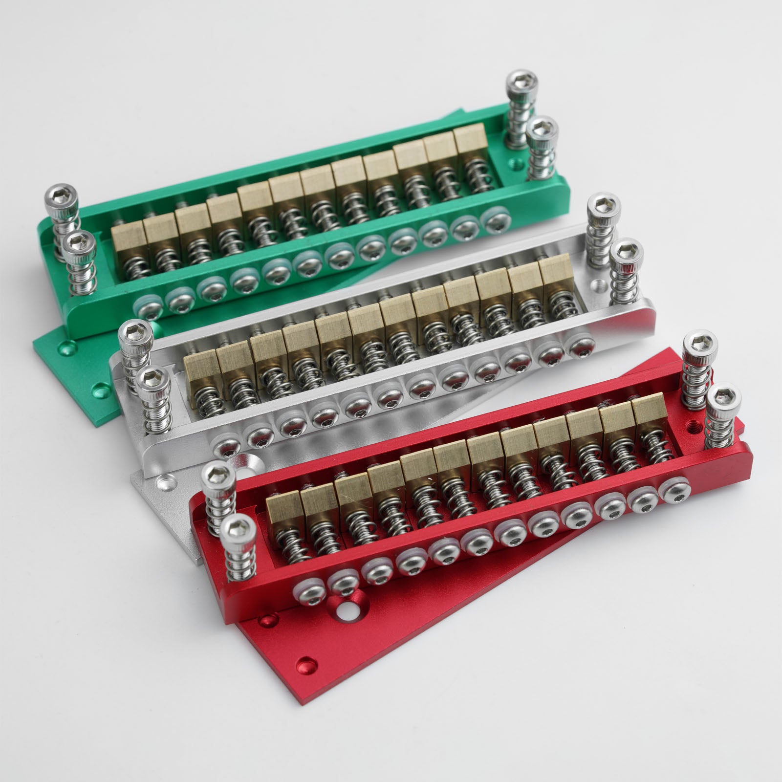 Roller Saddle Hardtail Bridge 12-String Guitars – Rickenbacker Style, Dual-String Spacing Guyker