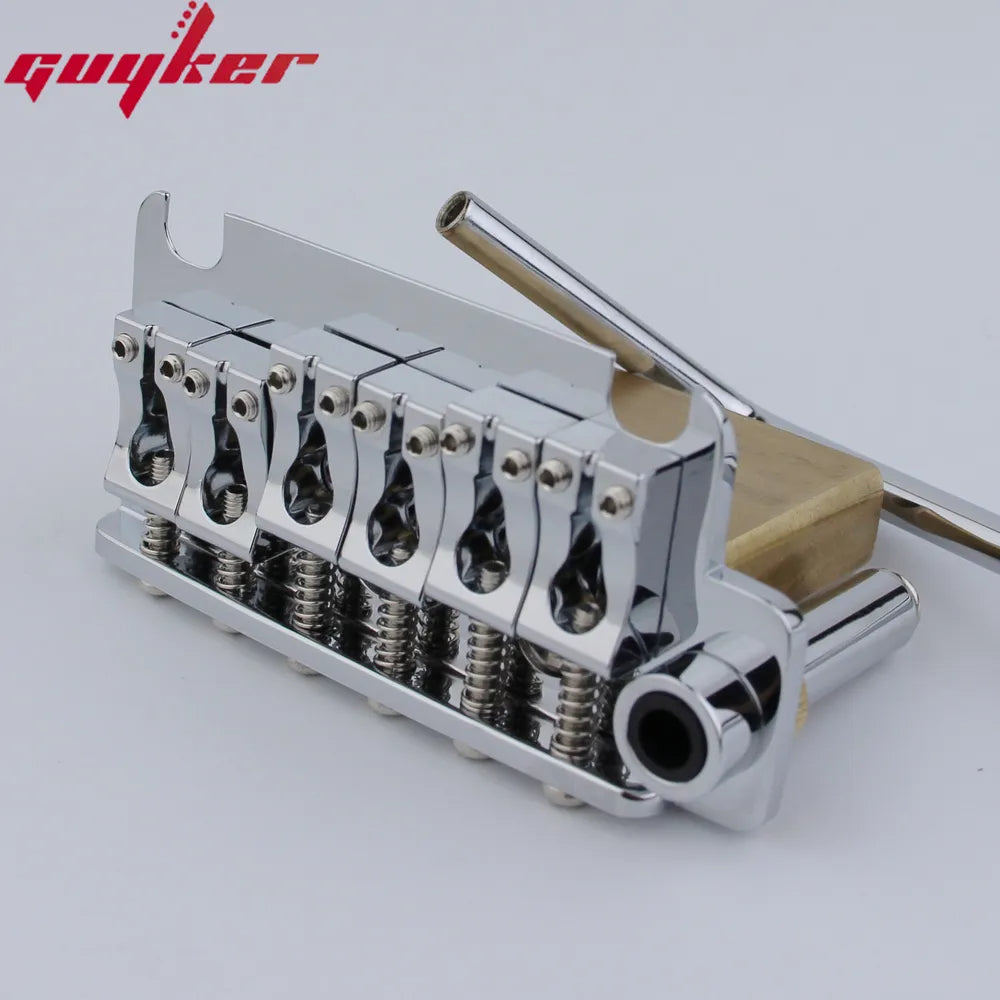 G510T Guyker Gold Non-locking 2 Point Guitar Tremolo Bridge String Spacing 10.8MM With Tremolo System Saddle And Brass Block