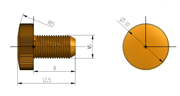 Saddle Intonation Tuning Screws Set – For Floyd Rose Tremolo | Guyker