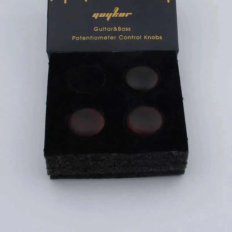 Sandalwood Potentiometer Control Knob Dia. 6mm for Guitar & Bass | Guyker