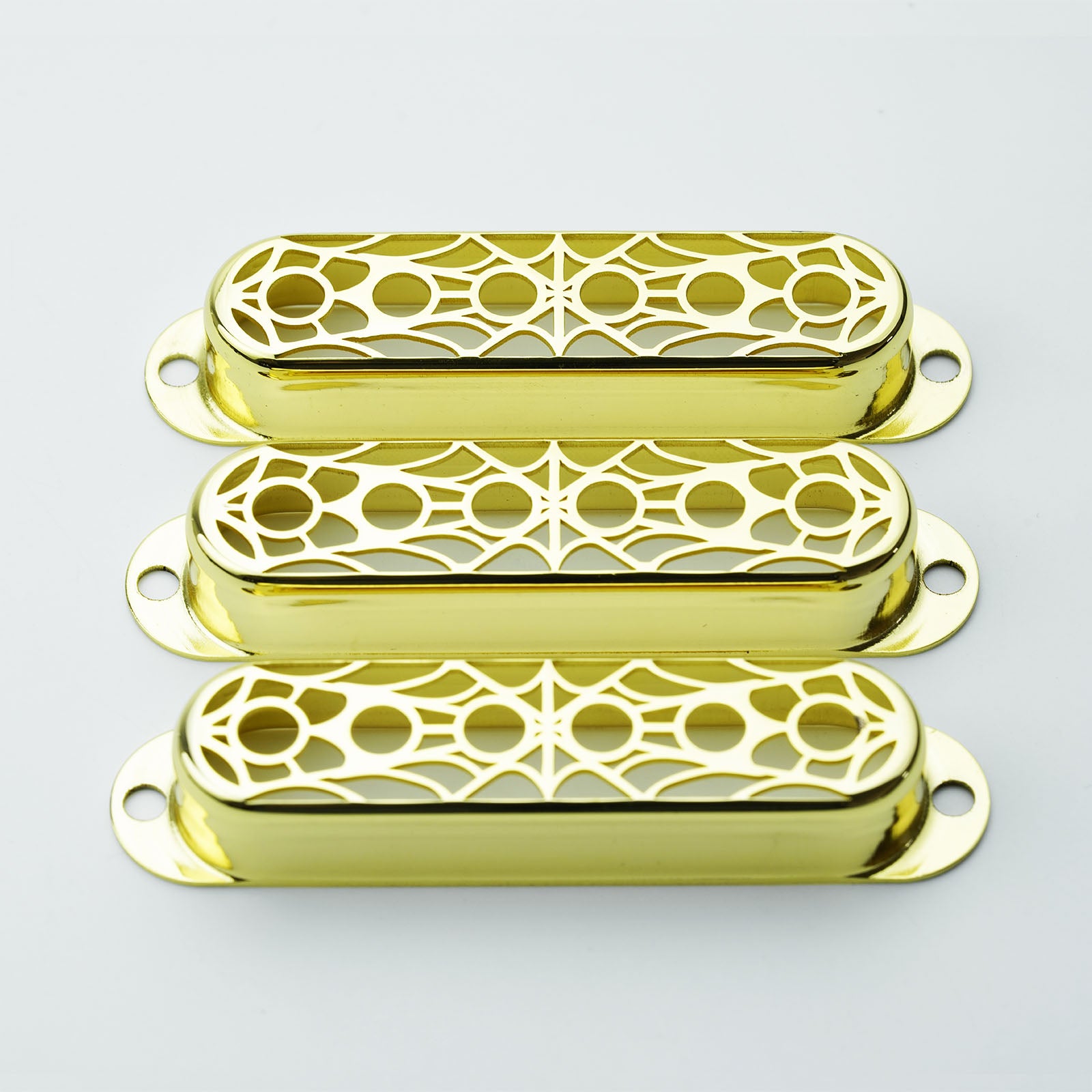 Single Coil Pickup Covers – Spider Web Copper 52mm | Guyker