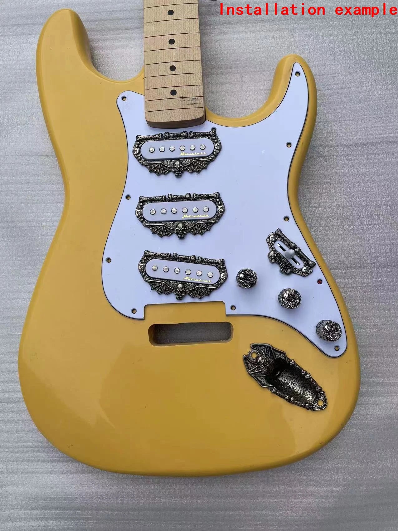 Single Coil Pickup Rings & Guitar Hardware Set | Guyker