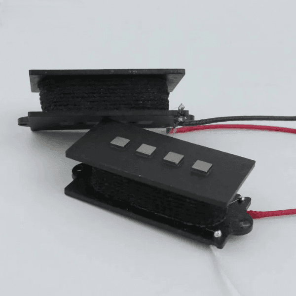 Square Pole All Alnico Magnet Electric Guitar Pickup Set | Guyker