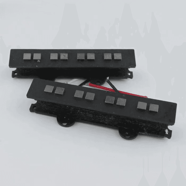 Square Pole Alnico Bass Pickup Set for 4-String | Guyker