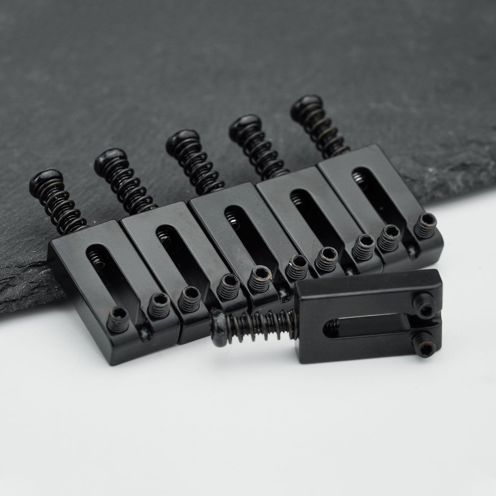 Stainless Steel Guitar Bridge Saddles 10.5mm / 10.8mm Spacing | Guyker