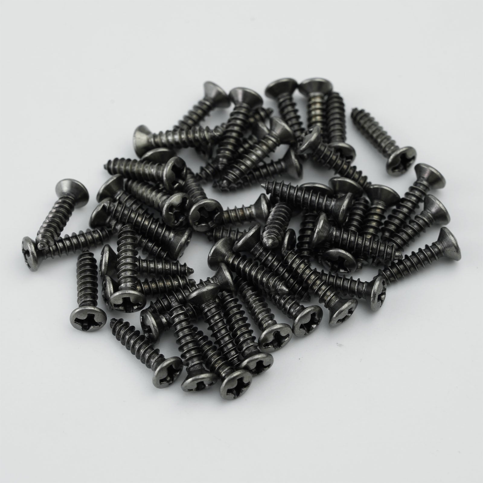 Stainless Steel Pickguard Screws 50pcs for Guitar & Bass | Guyker