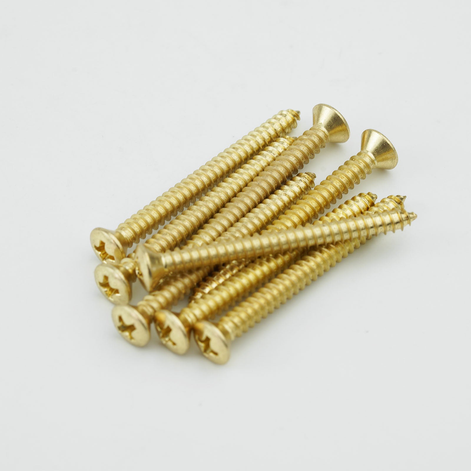 Stainless Steel Reinforced Plate Screws for Guitar & Bass | Guyker