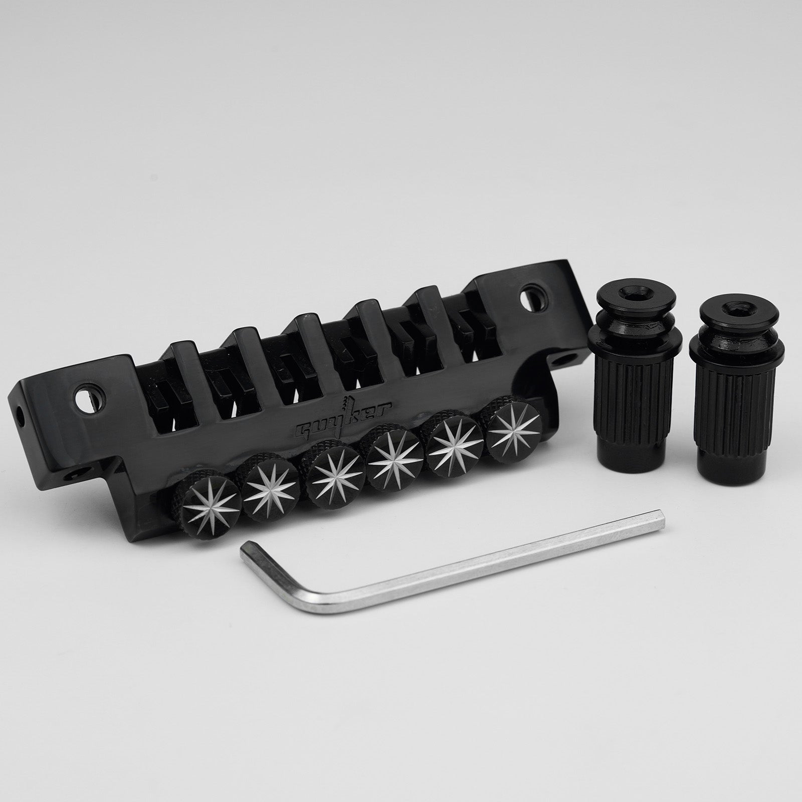 Stop Bar Tailpiece with Studs for LP SG ES Guitar Guyker