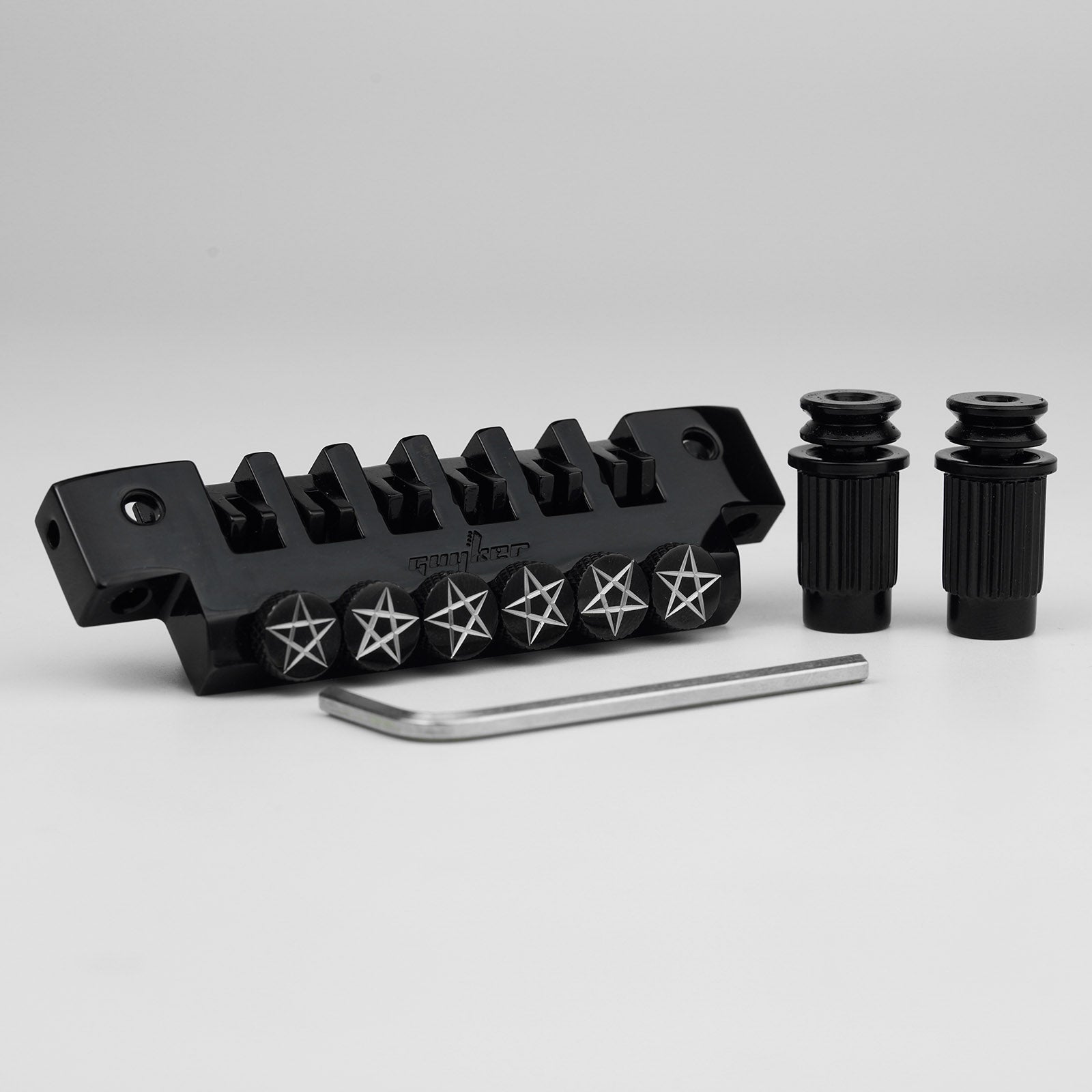 Stop Bar Tailpiece with Studs for LP SG ES Guitar Guyker