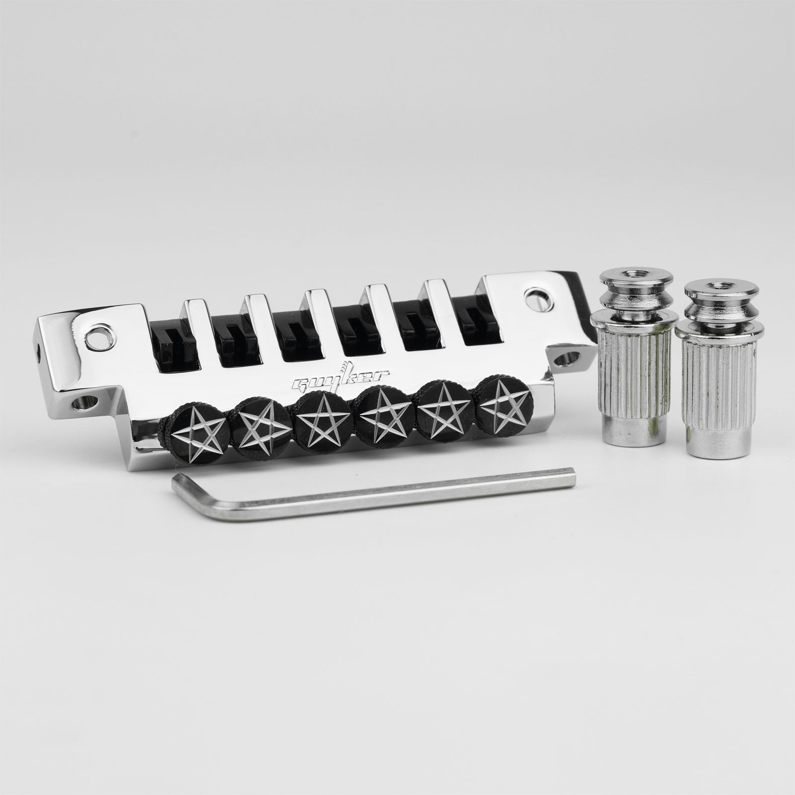 Stop Bar Tailpiece with Studs for LP SG ES Guitar Guyker