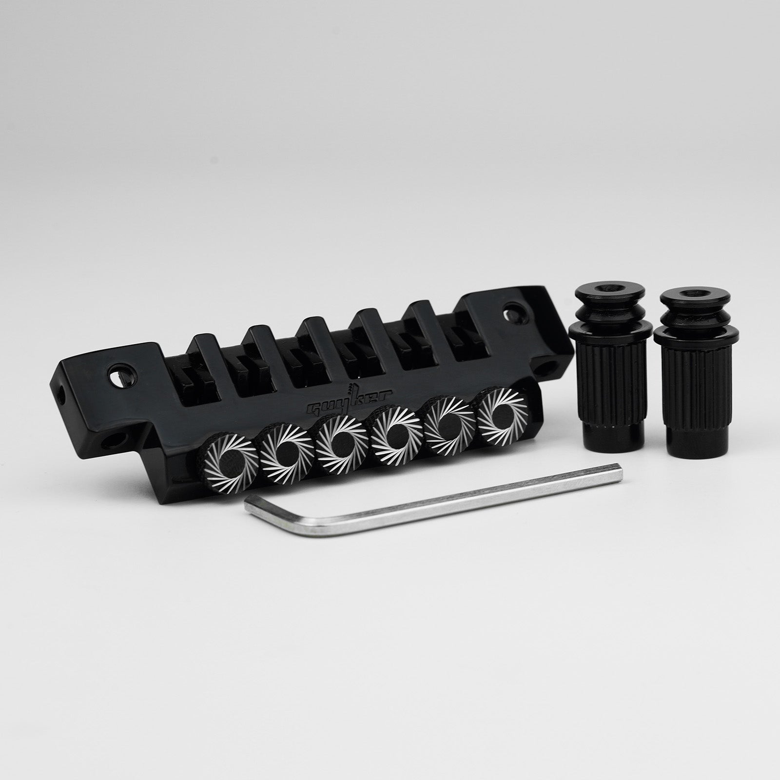 Stop Bar Tailpiece with Studs for LP SG ES Guitar Guyker