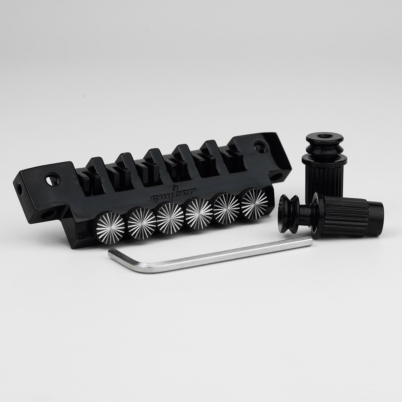 Stop Bar Tailpiece with Studs for LP SG ES Guitar Guyker