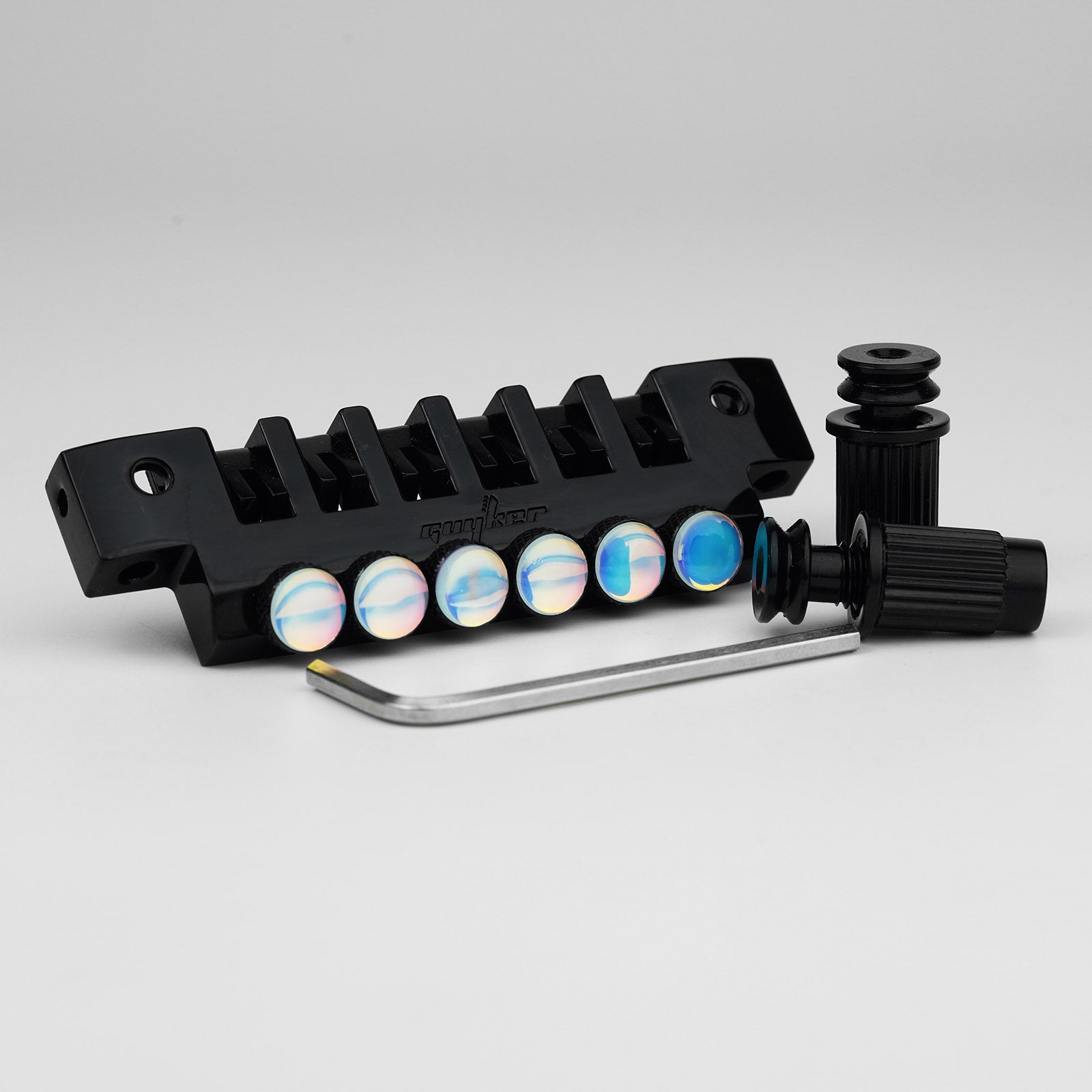 Stop Bar Tailpiece with Studs for LP SG ES Guitar Guyker
