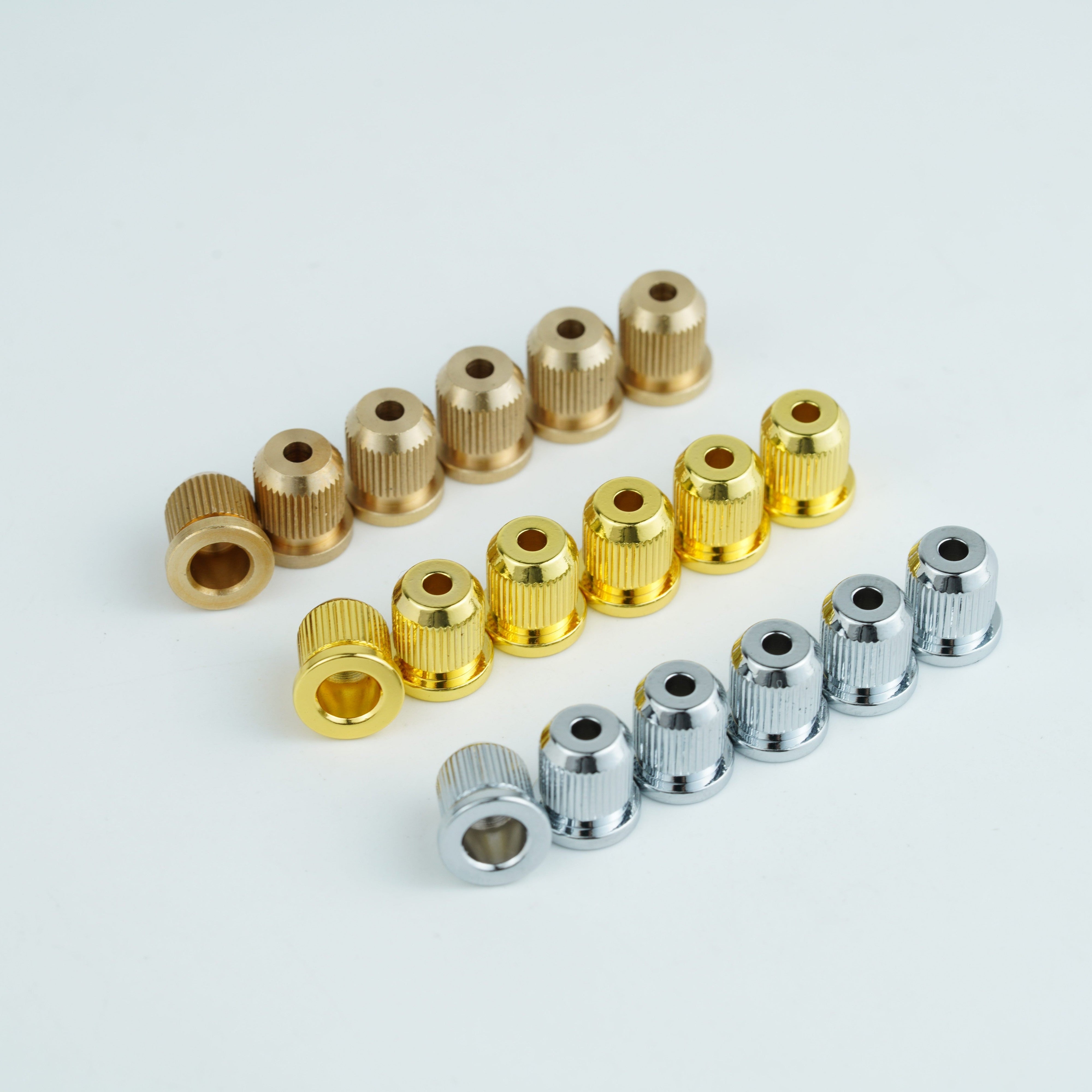 String-Through Body Ferrules for Electric Guitars Guyker