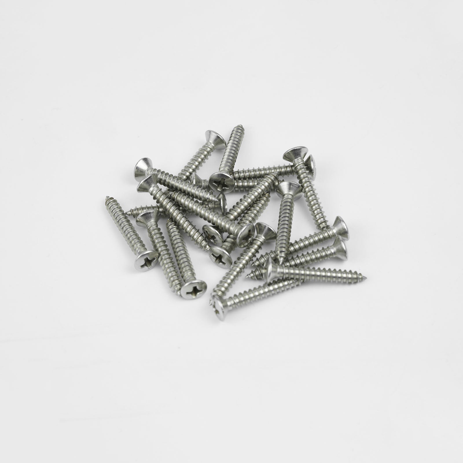 Guyker Stainless Steel Guitar Tailpiece Mounting Screws M3.5 x 25mm for Guitar Bridge