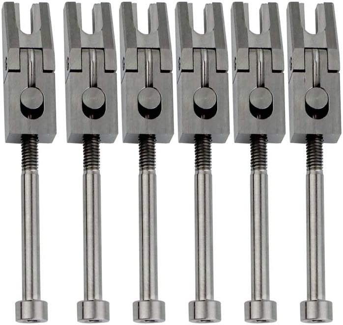 Titanium Tremolo Bridge Saddles Floyd Rose Compatible | Guyker
