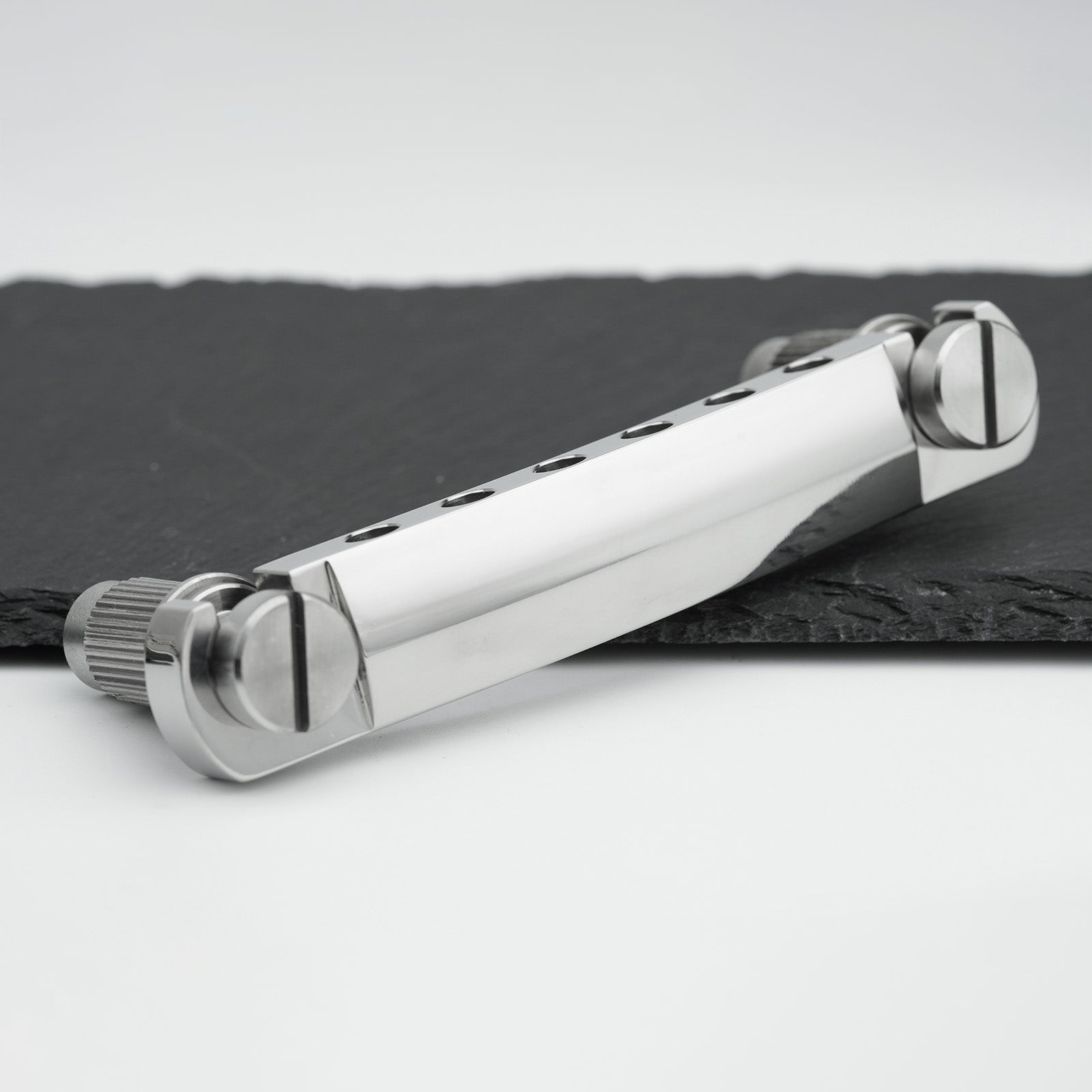 Titanium Tune-O-Matic Bridge Stop Bar Tailpiece with Anchors and Studs for LP SG Guitars | Guyker