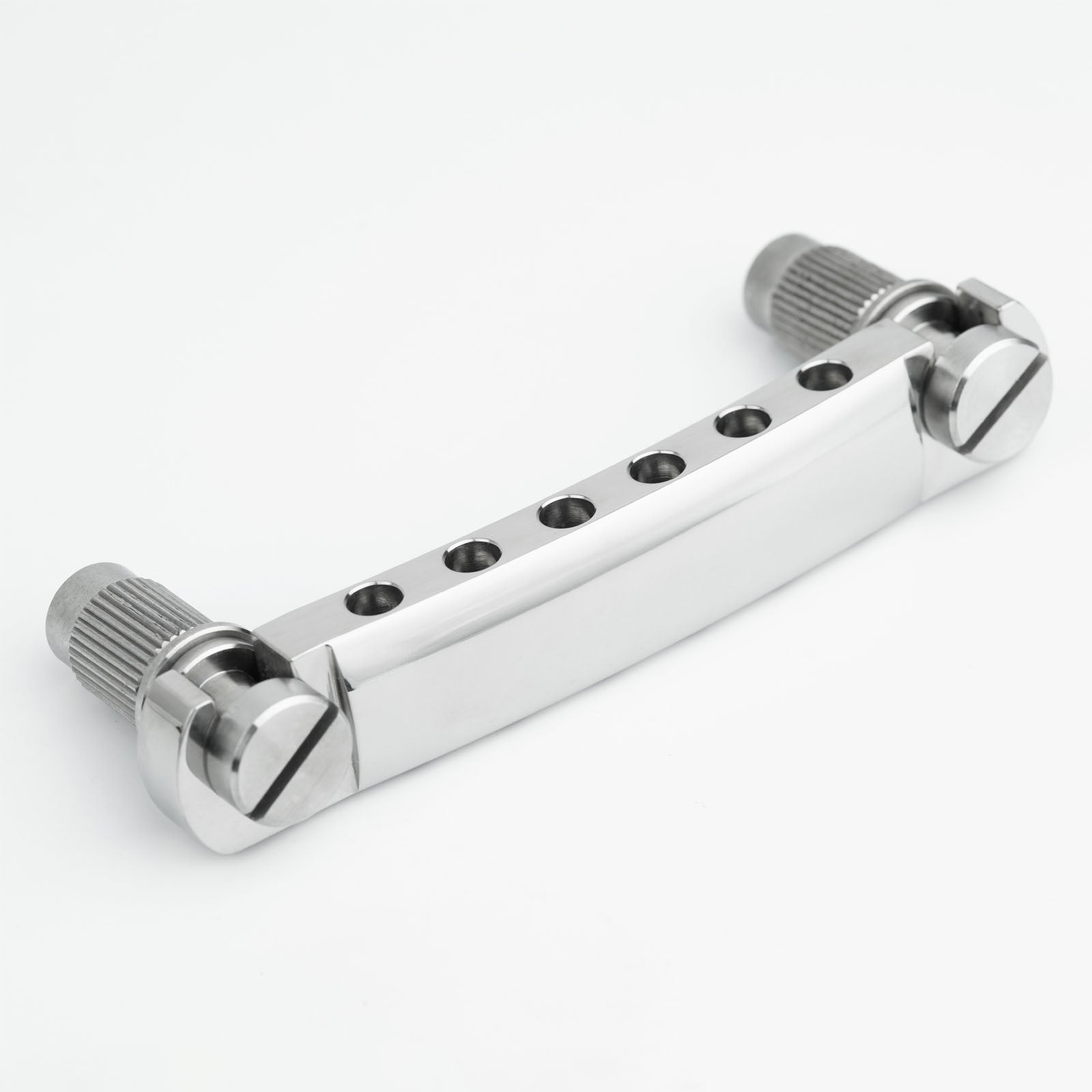Titanium Tune-O-Matic Bridge Stop Bar Tailpiece with Anchors and Studs for LP SG Guitars | Guyker