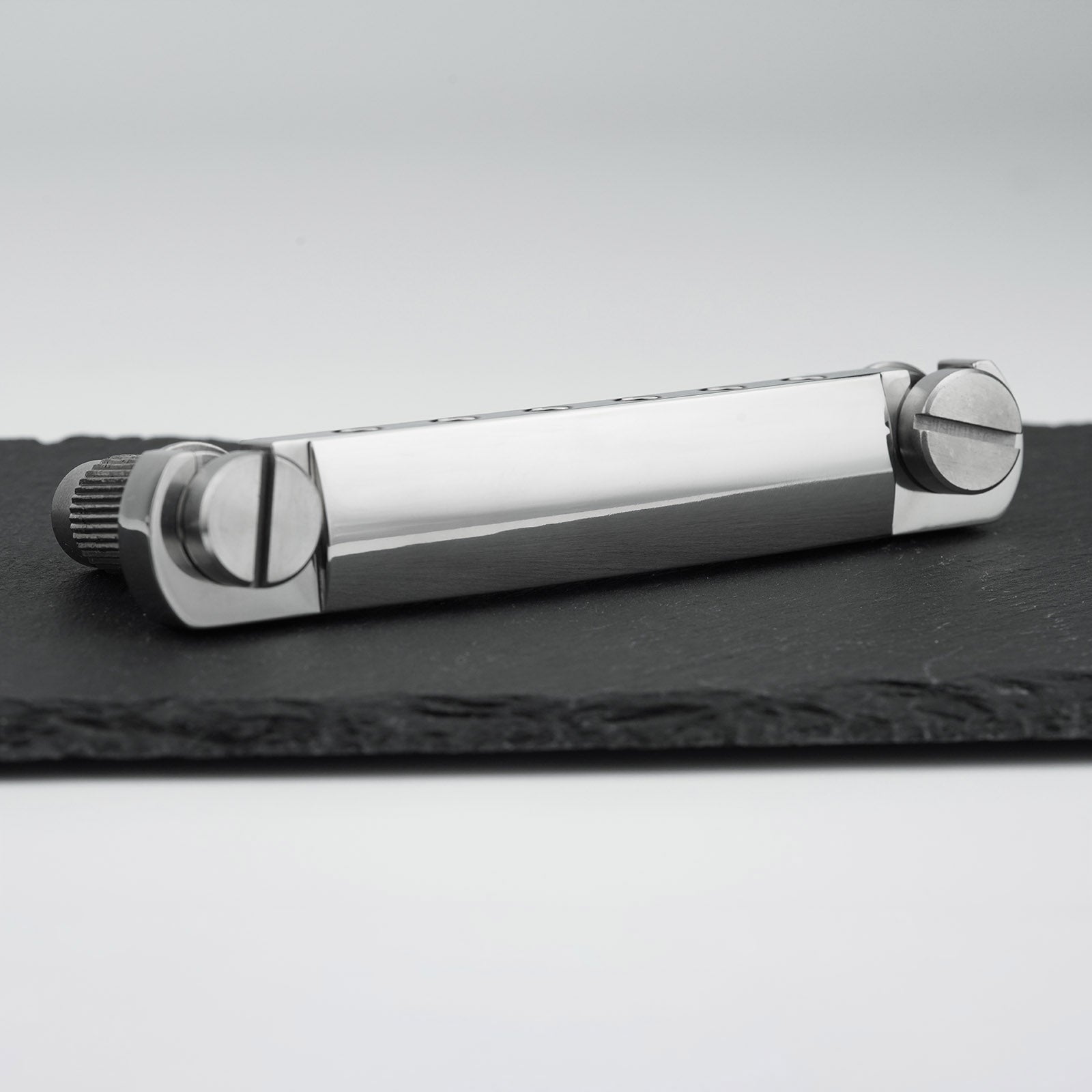 Titanium Tune-O-Matic Bridge Stop Bar Tailpiece with Anchors and Studs for LP SG Guitars | Guyker