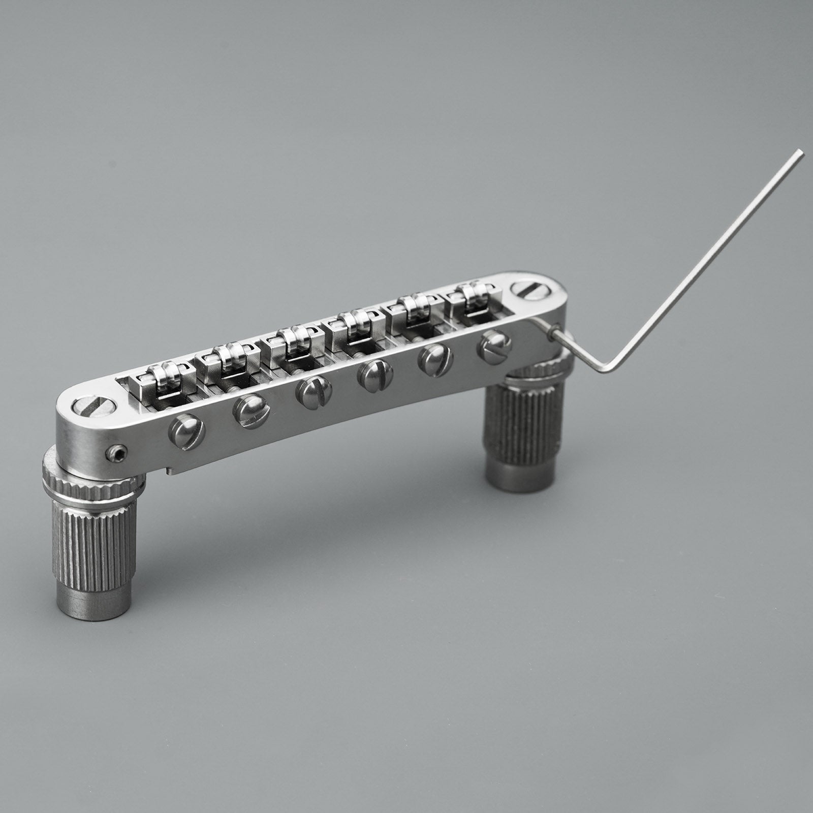 Titanium Tune-O-Matic Bridge & Tailpiece Set Guyker