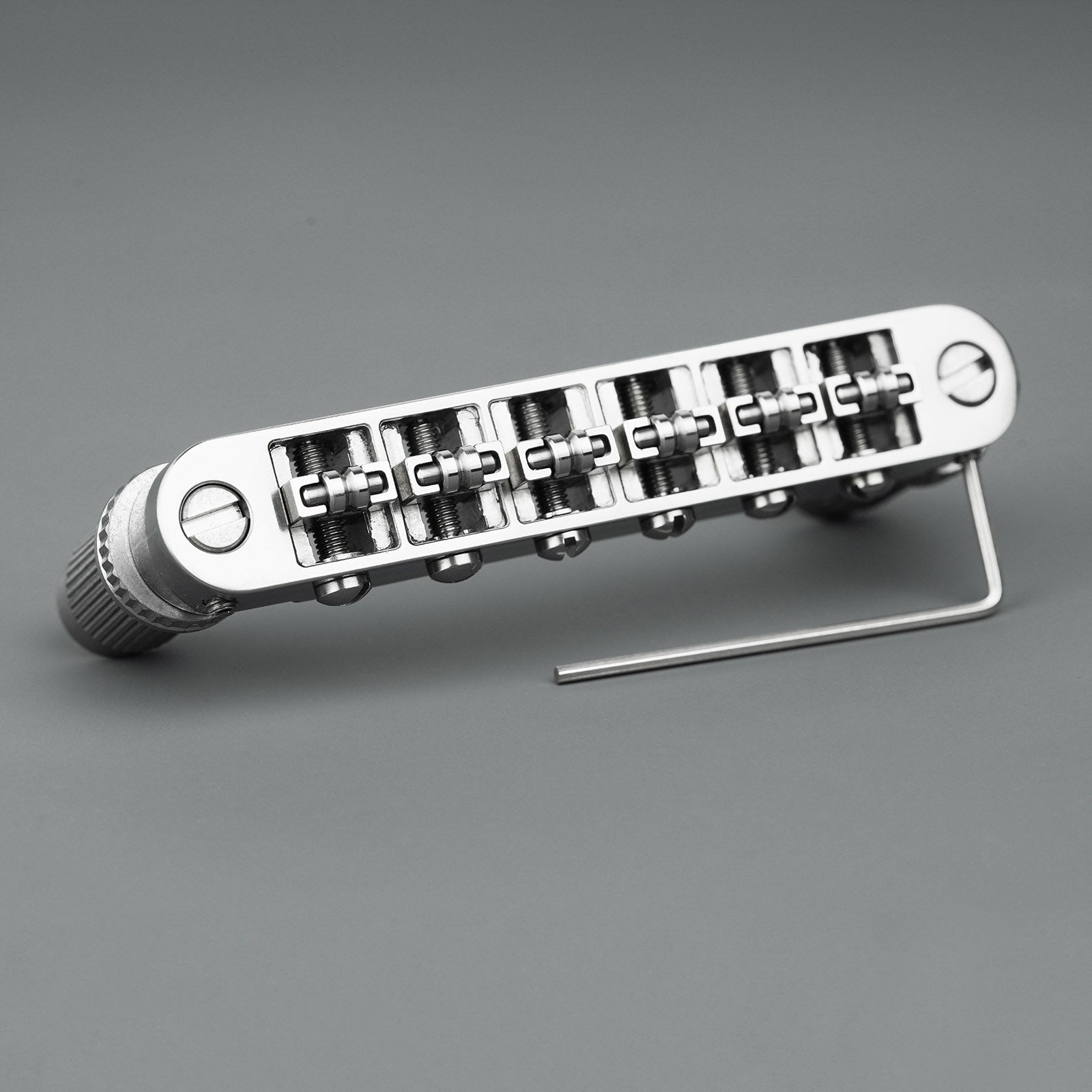 Titanium Tune-O-Matic Bridge & Tailpiece Set Guyker