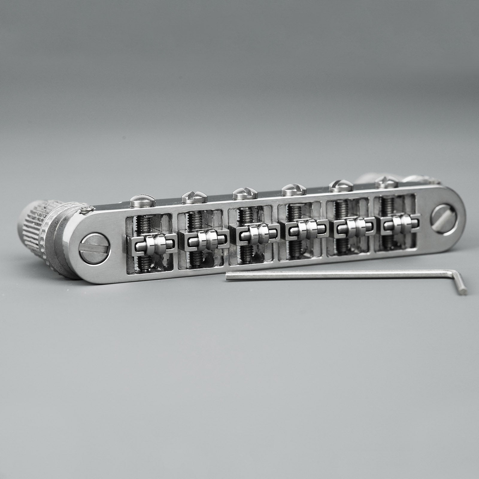 Titanium Tune-O-Matic Bridge & Tailpiece Set Guyker