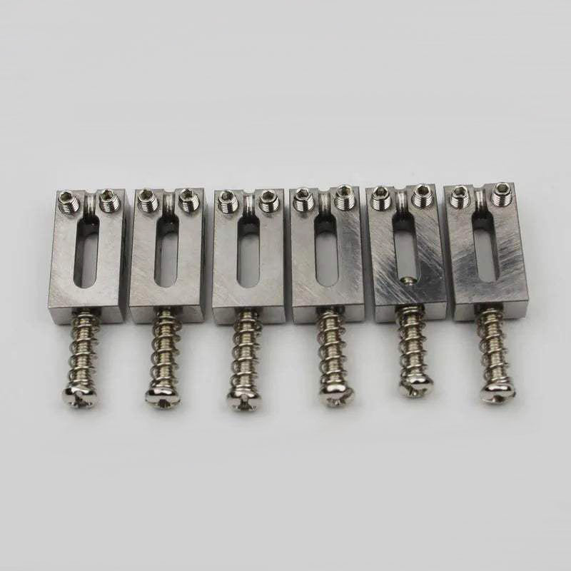 Titanium alloy Bridge Saddles Type Square 10.5MM For Stratocaster Tremolo Bridges Electric Guitar Tremolo Bridges