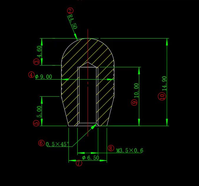 Toggle Switch Knob Cap or Screw Nut for Electric Guitar | Guyker