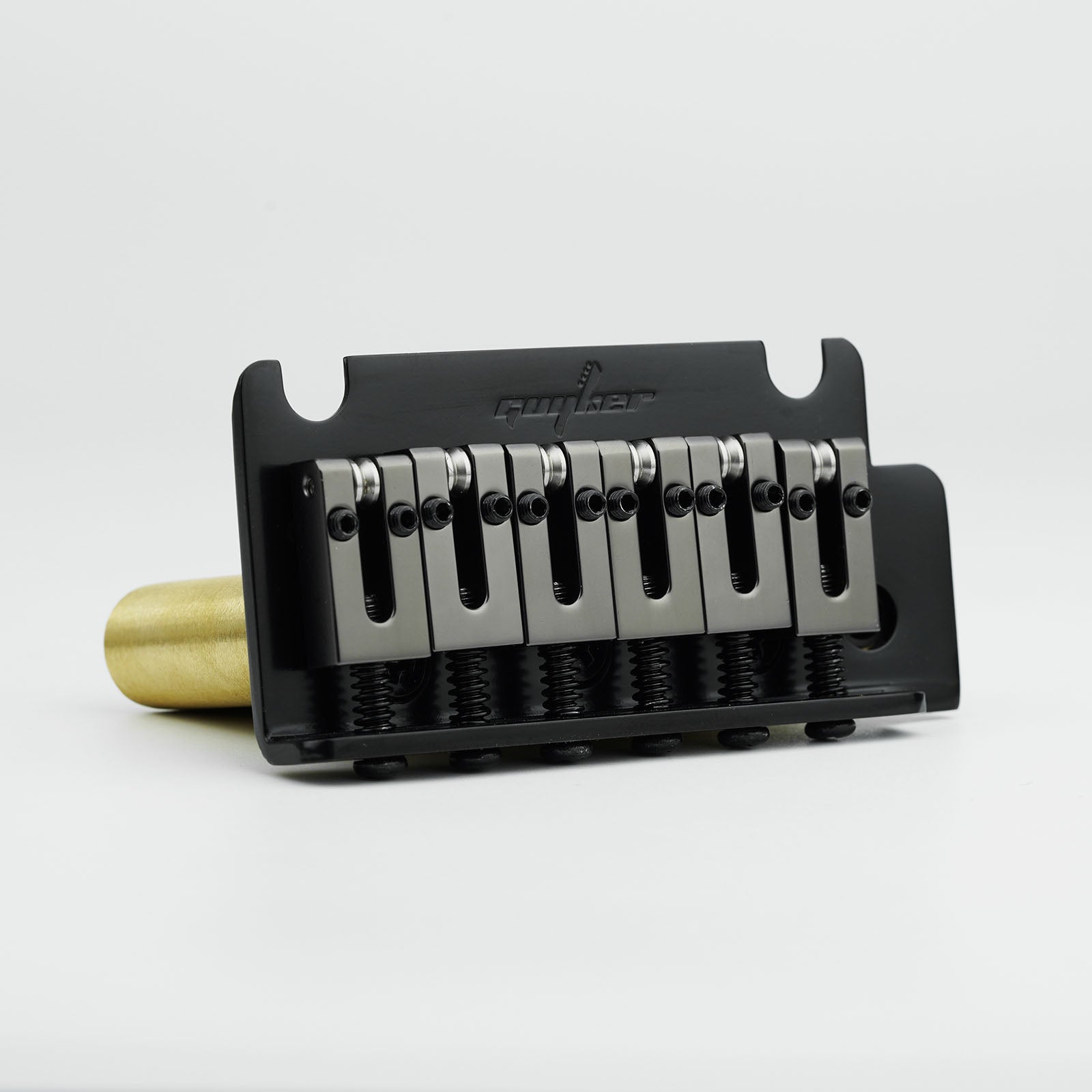Tremolo Bridge Vintage Brass Saddles For ST 10.5mm String Space Guyker