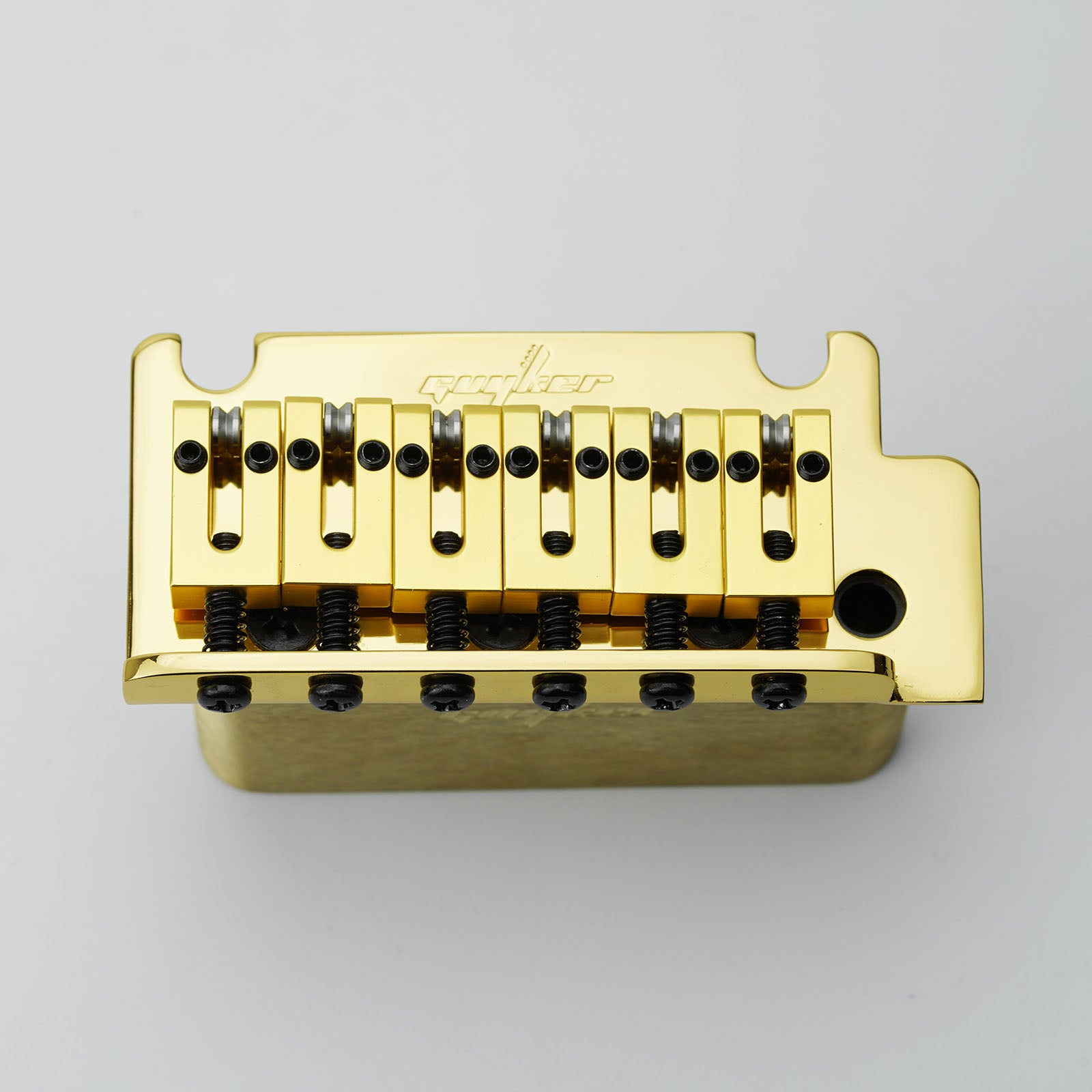 Tremolo Bridge Vintage Brass Saddles For ST 10.5mm String Space Guyker