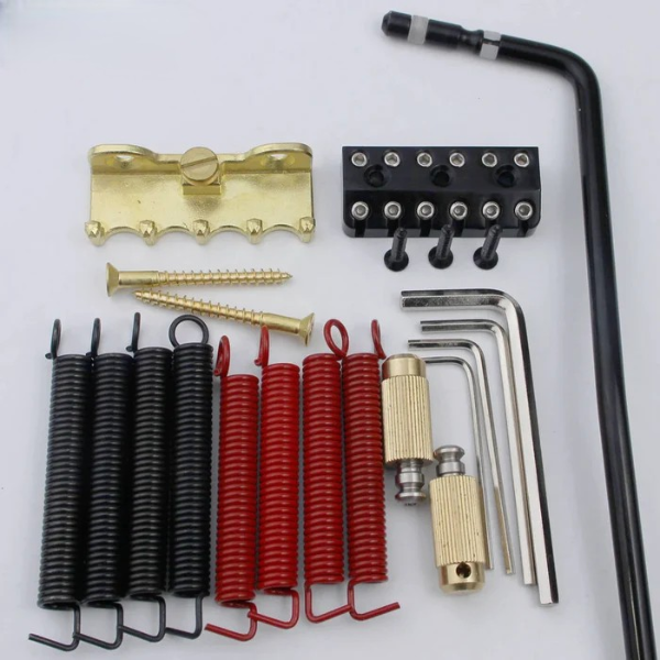 Tremolo System Bridge Set for 6-String Headless Guitar | Guyker