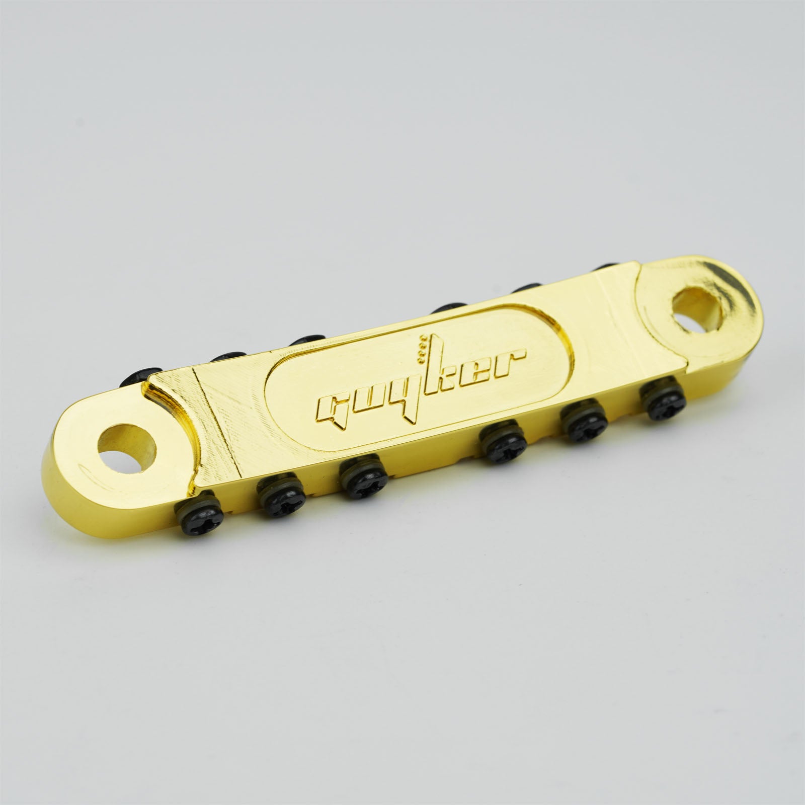 Tune-O-Matic Guitar Bridge 6 String 14 Inch Radius M8 Screws Guyker