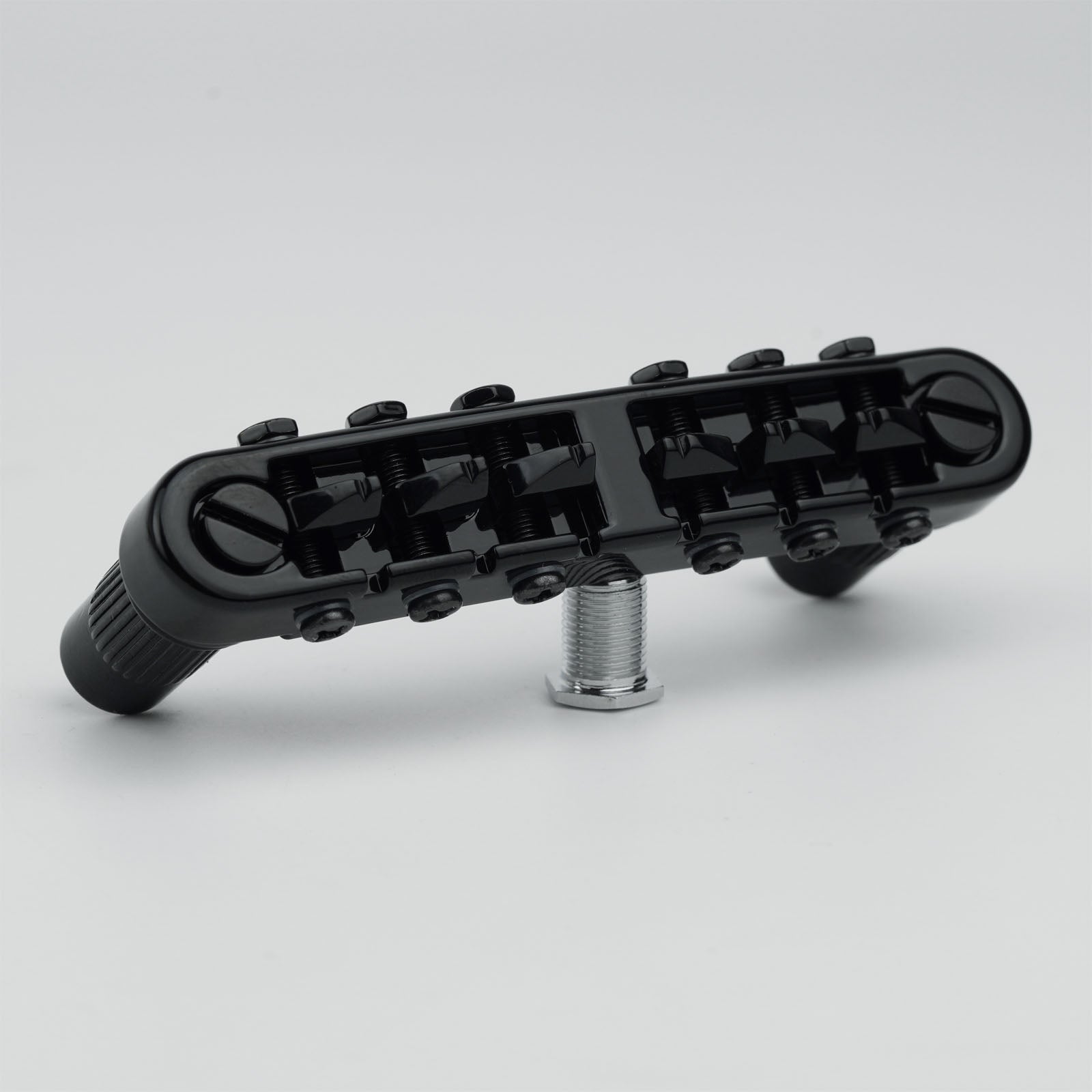 Tune-O-Matic Guitar Bridge 6 String 14 Inch Radius M8 Screws Guyker