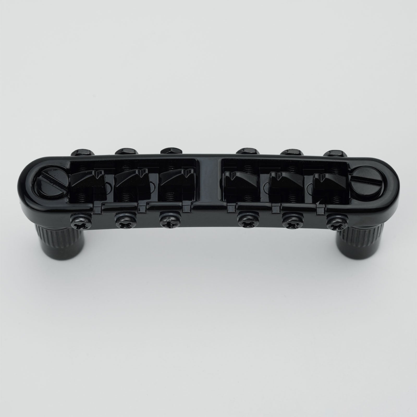 Tune-O-Matic Guitar Bridge 6 String 14 Inch Radius M8 Screws Guyker