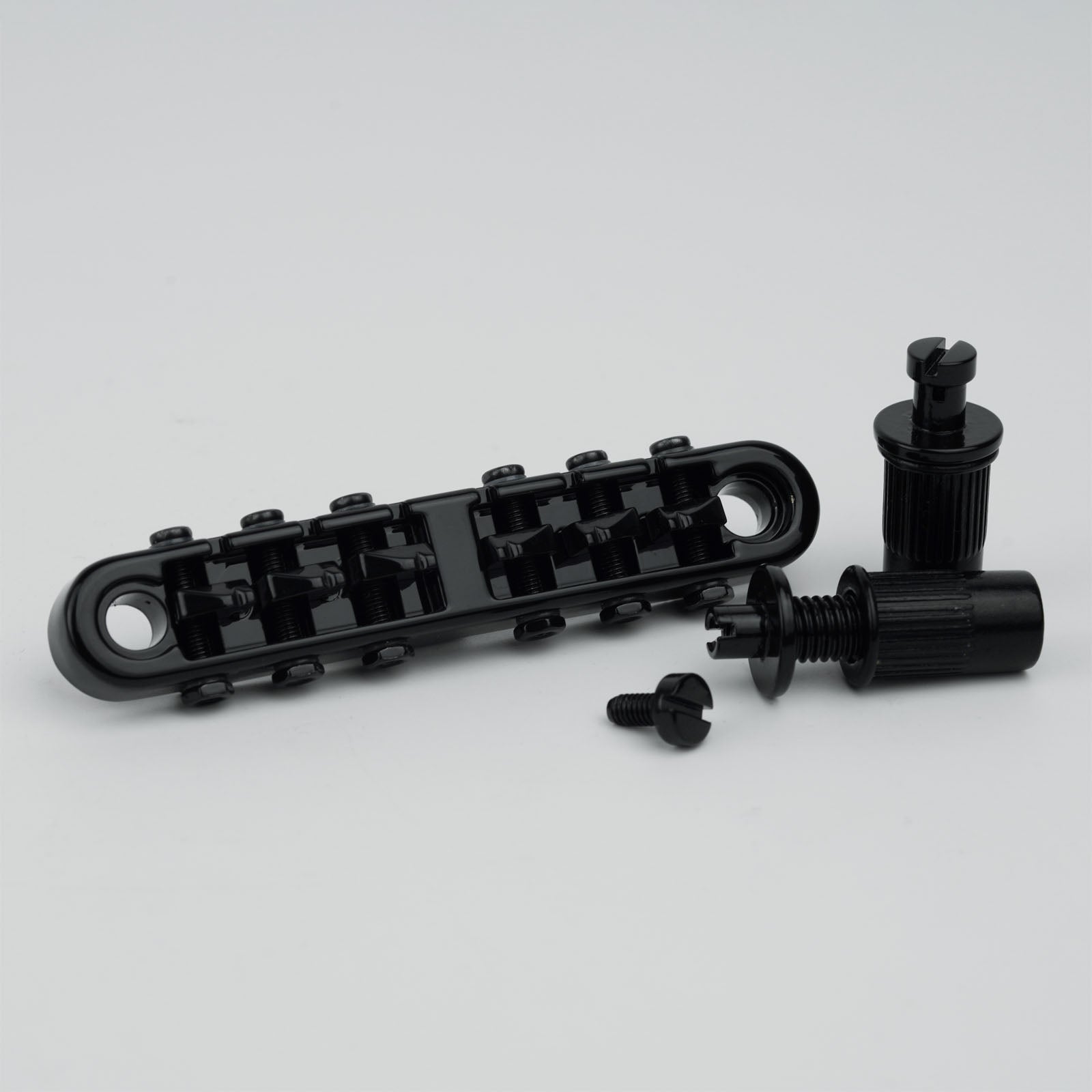 Tune-O-Matic Guitar Bridge 6 String 14 Inch Radius M8 Screws Guyker
