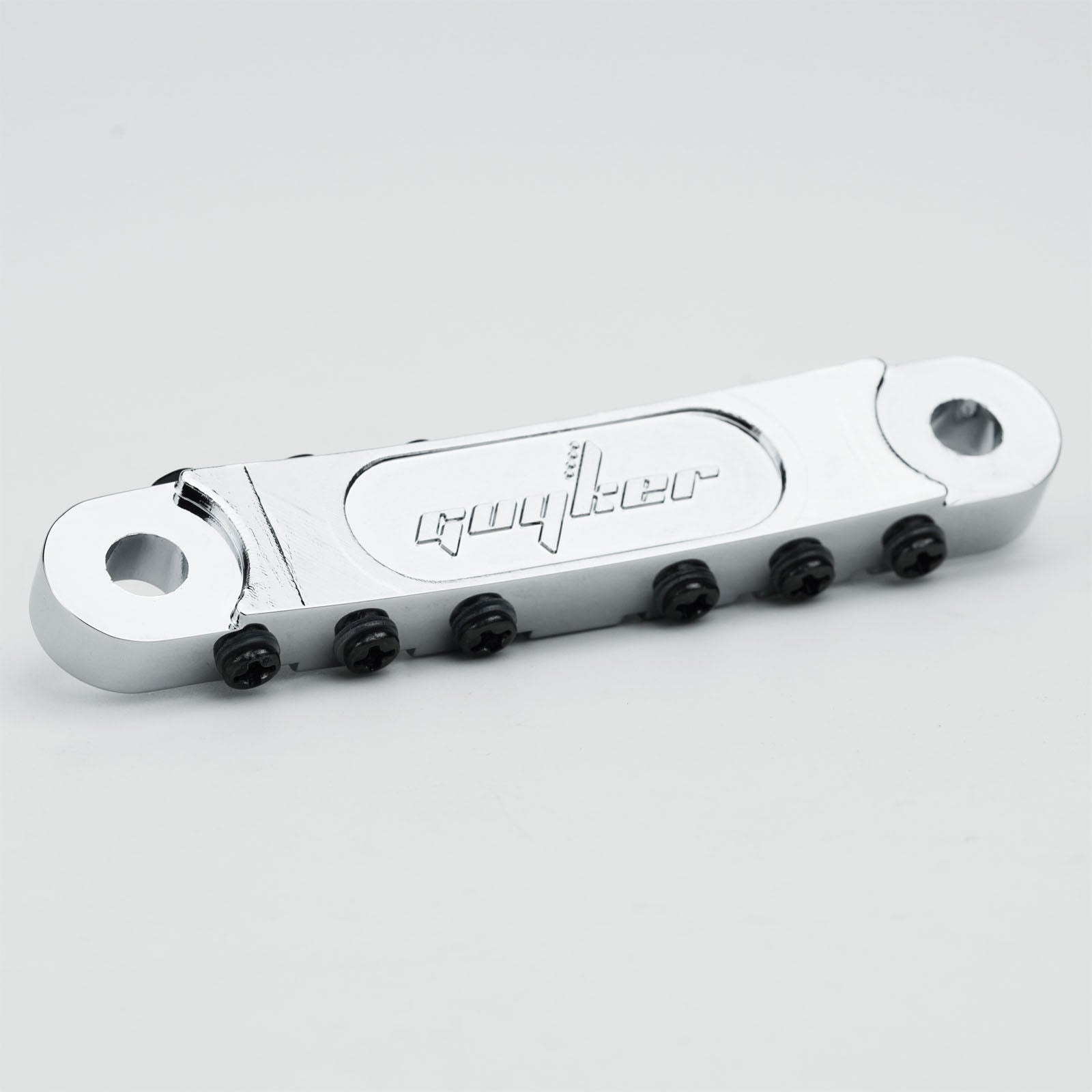 Tune-O-Matic Guitar Bridge 6 String 14 Inch Radius M8 Screws Guyker