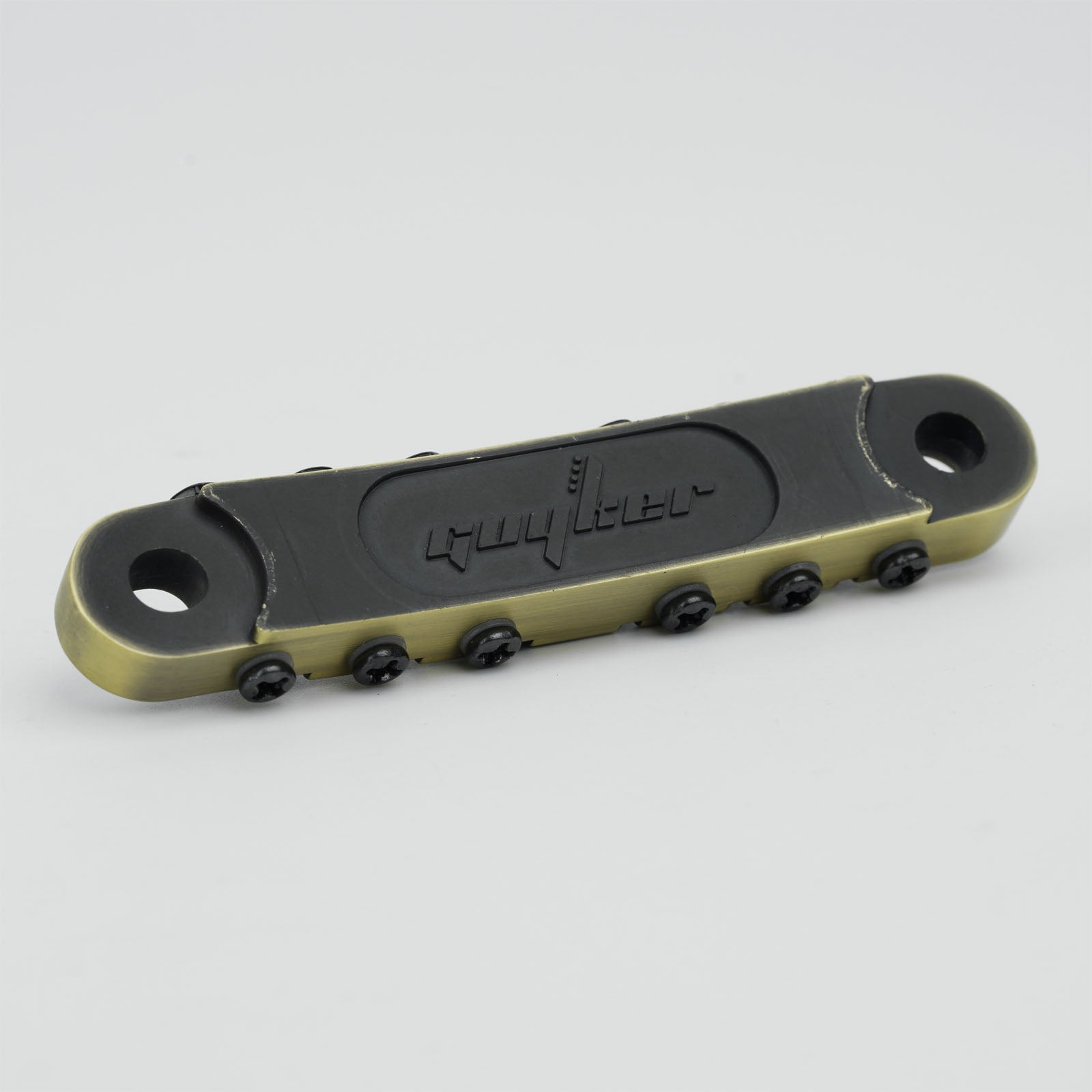 Tune-O-Matic Guitar Bridge 6 String 14 Inch Radius M8 Screws Guyker