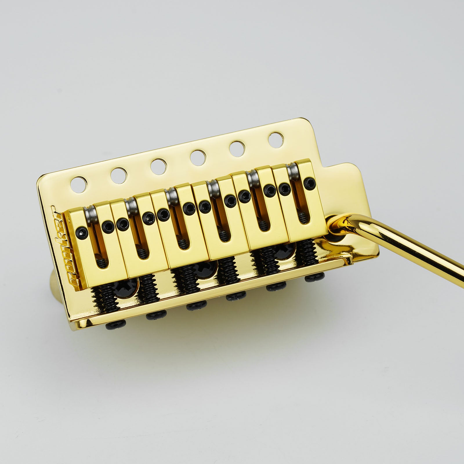 Vintage Style Tremolo Bridge with Bent Steel Saddles for ST Guitar 10.5mm Spacing Guyker