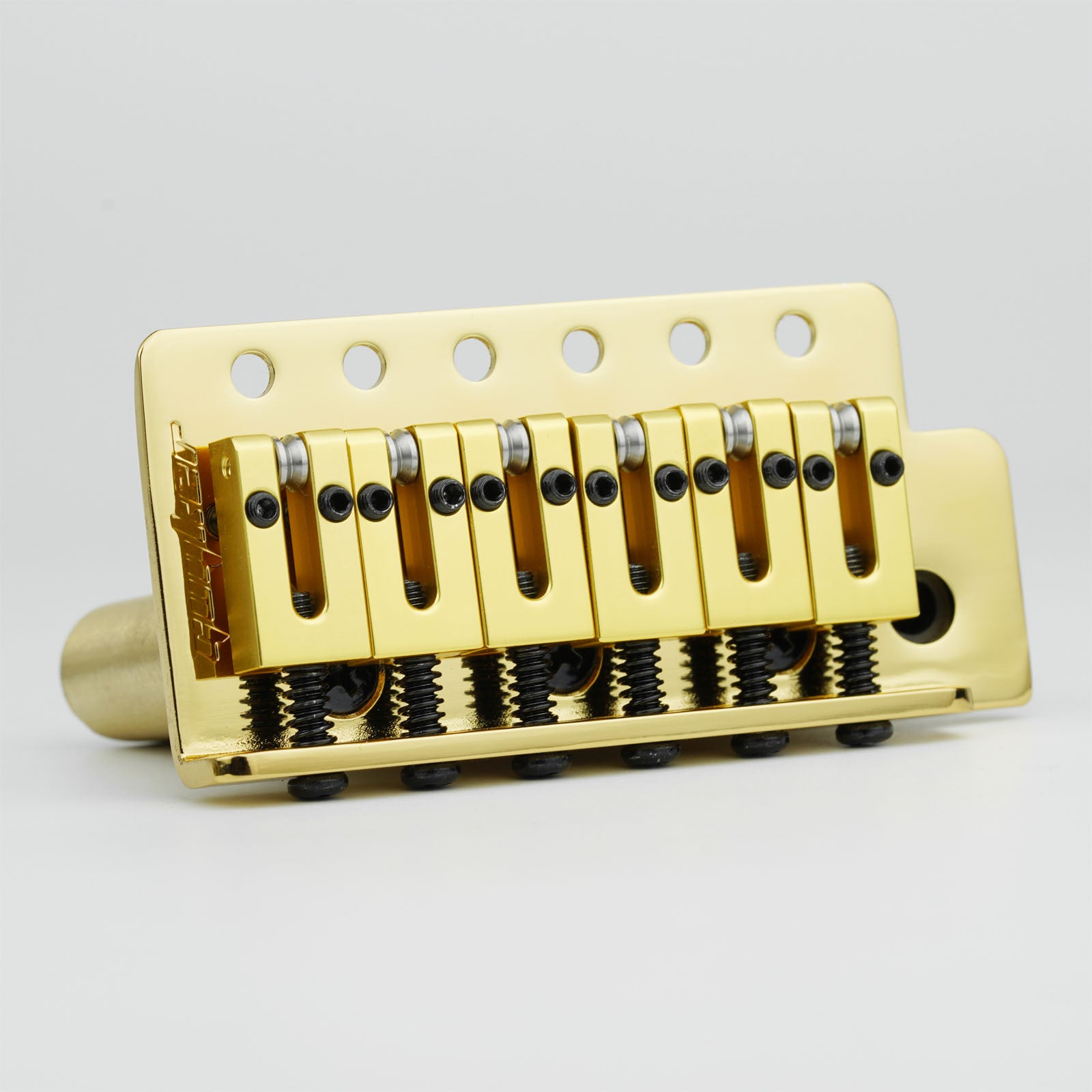 Vintage Style Tremolo Bridge with Bent Steel Saddles for ST Guitar 10.5mm Spacing Guyker