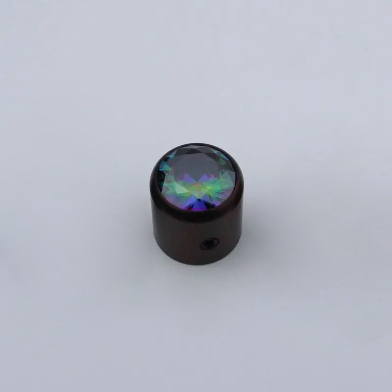 Wood Potentiometer Control Knob Set with Inlay Dia. 6mm for Guitar & Bass | Guyker