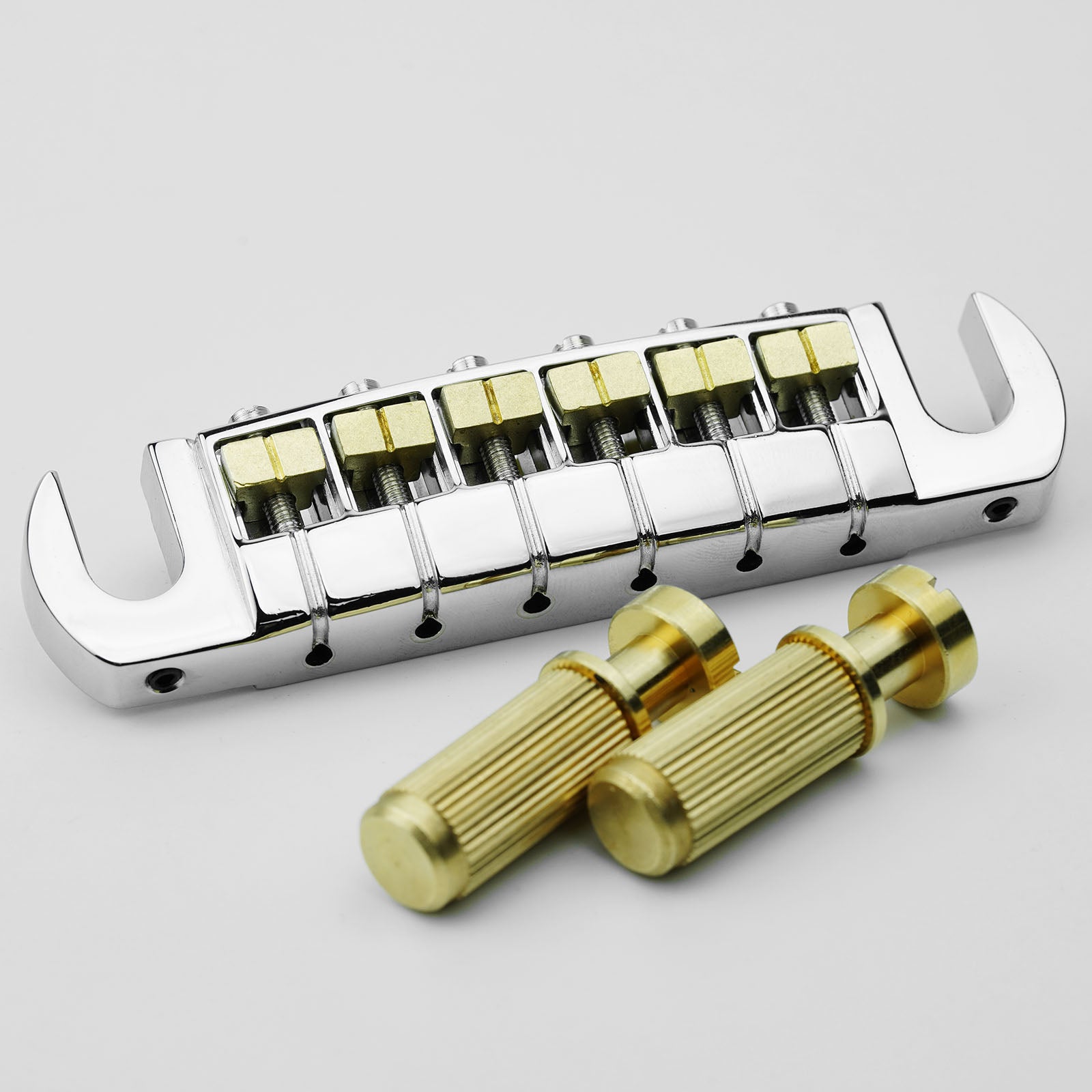 Wraparound Bridge Adjustable Brass and Zinc Alloy Material Guyker