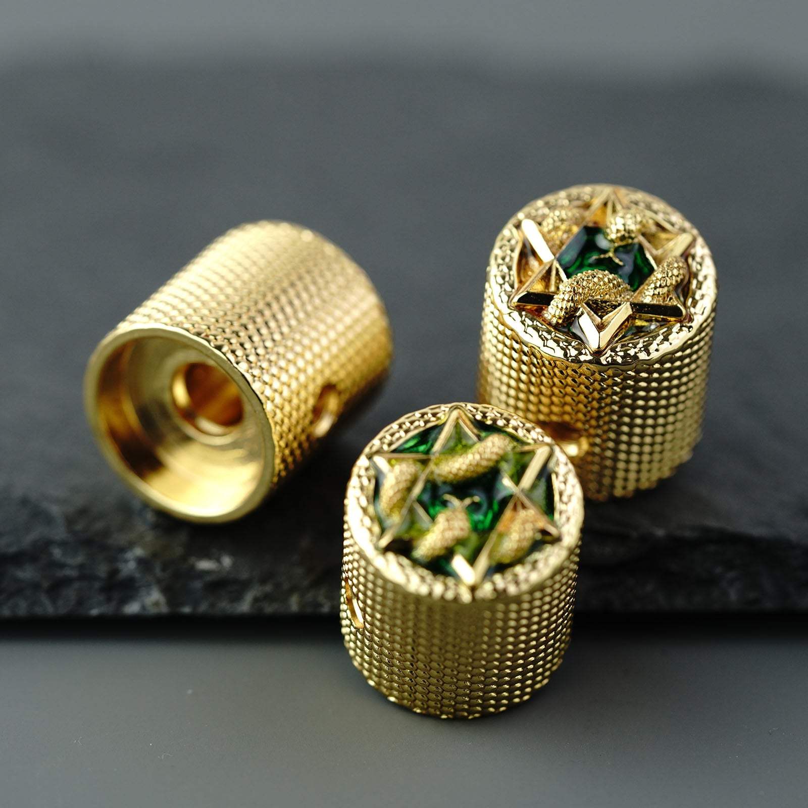 Zinc Alloy Guitar Potentiometer Control Knob Dia. 6mm | Guyker