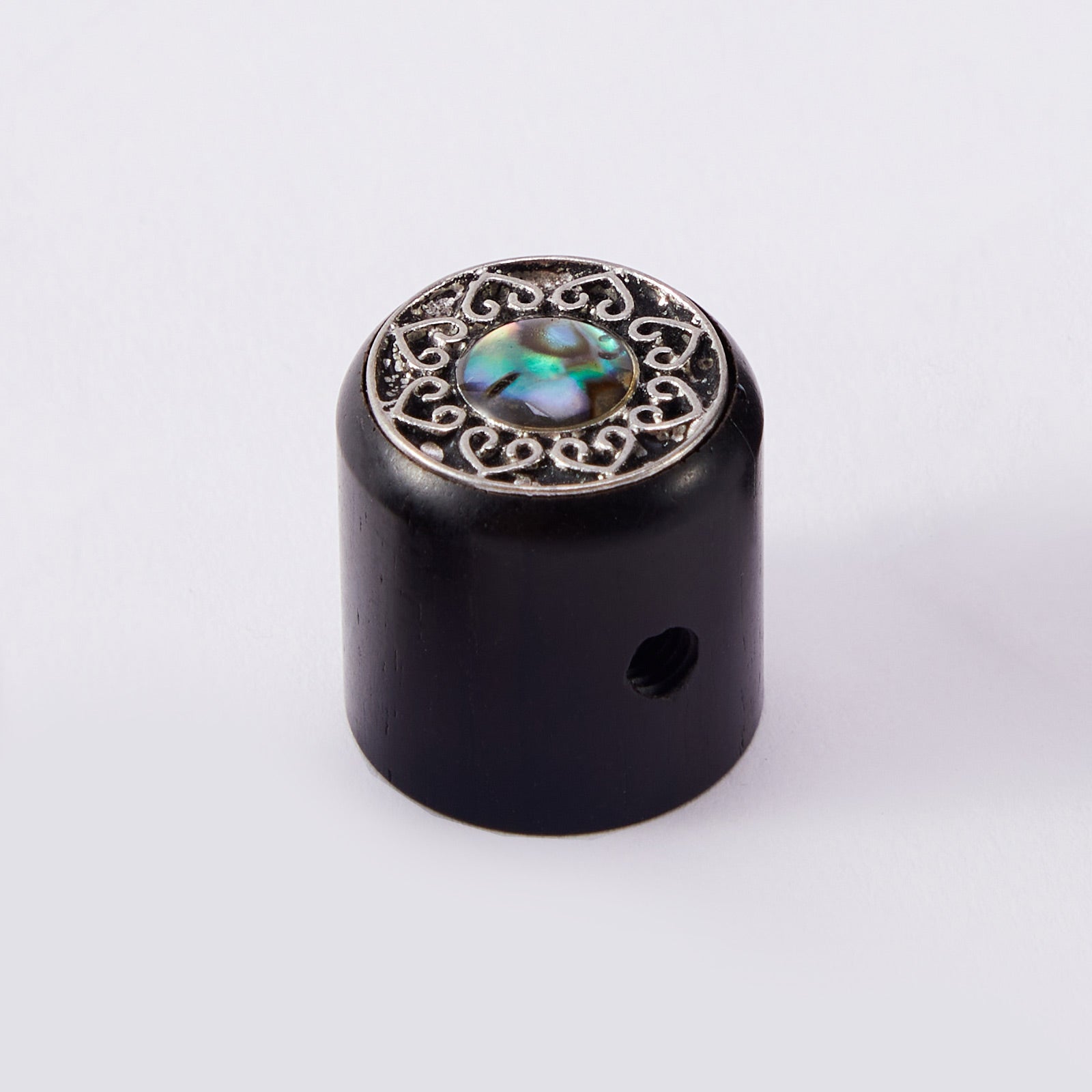WK003 3-PC Ebony Potentiometer Control Knobs Dia. 6mm (0.24") Shaft Pots