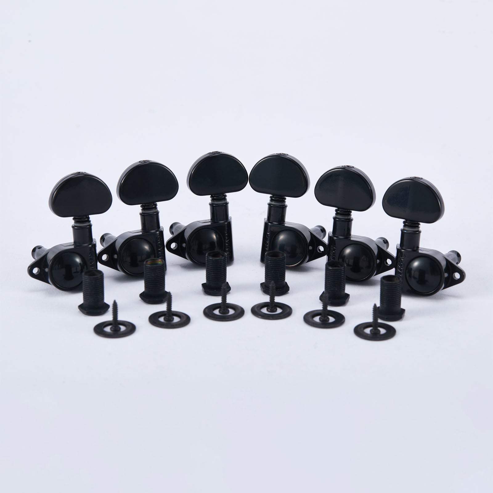 GK-102 Non Locking Guitar Machine Heads Tuning Key Pegs - Guyker