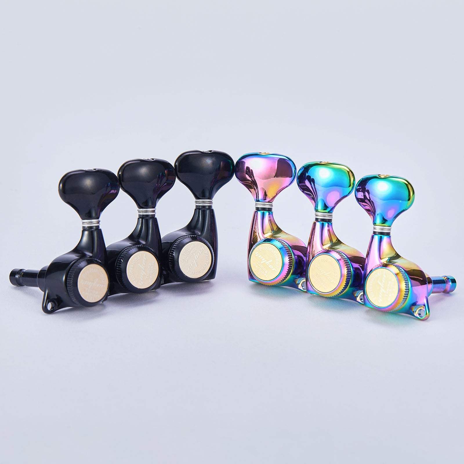 GK-510D8SP Guitar Locking Tuners (3L + 3R) - 1:21 Lock String Tuning Key Pegs