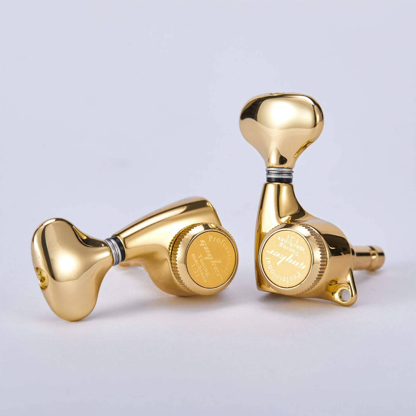 GK-510D8SP Guitar Locking Tuners (3L + 3R) - 1:21 Lock String Tuning Key Pegs