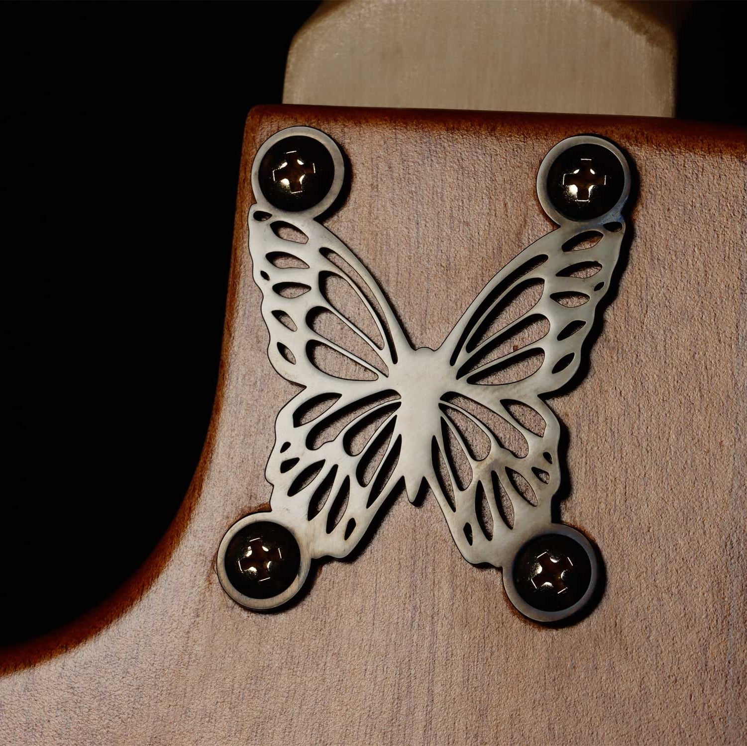 Placa de Cuello de Mariposa Hueca de Acero Inoxidable GN006