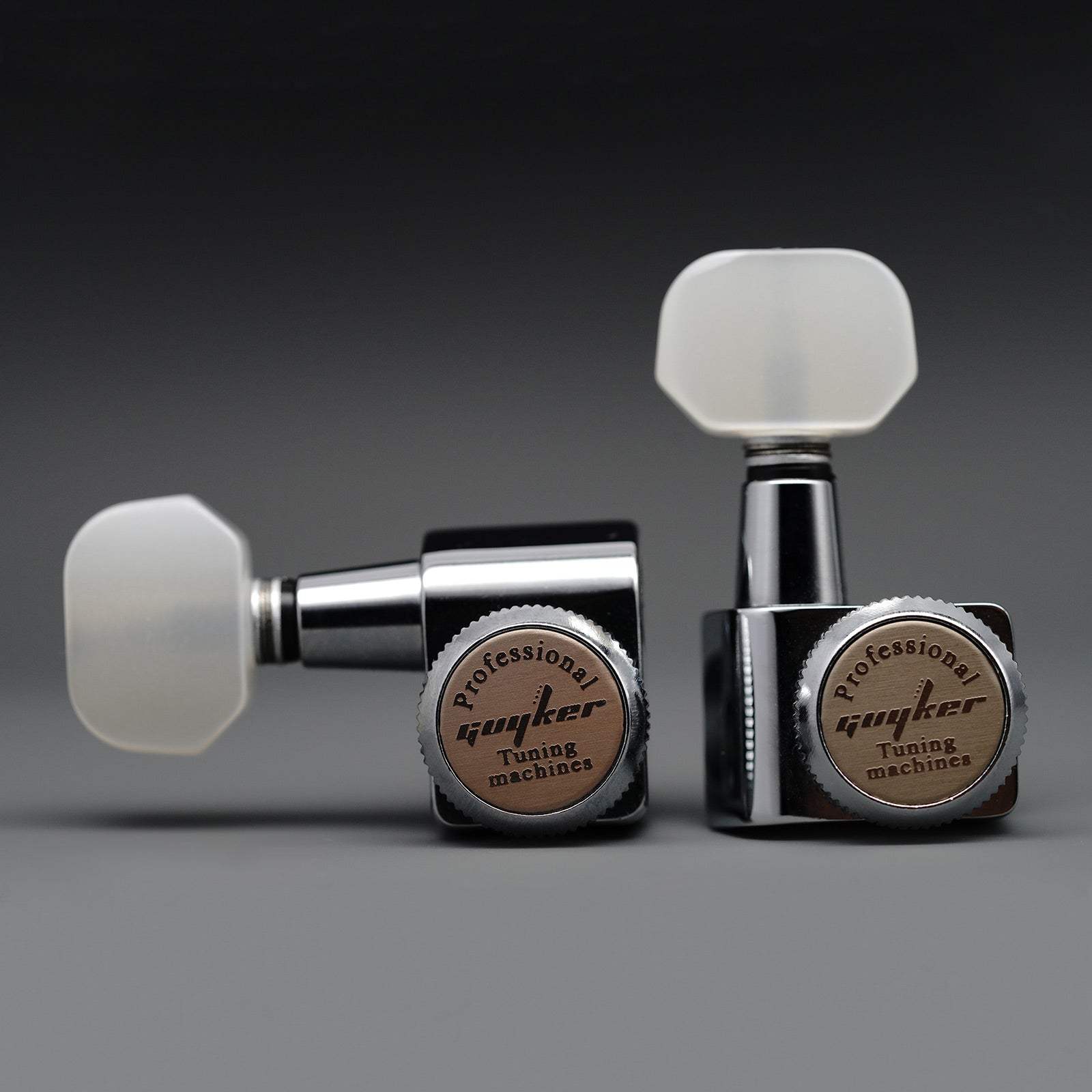 GUYKER GK-D-434SP Dopamine Color 6R In-line No Screws Locking Tuning Key Pegs - Guyker