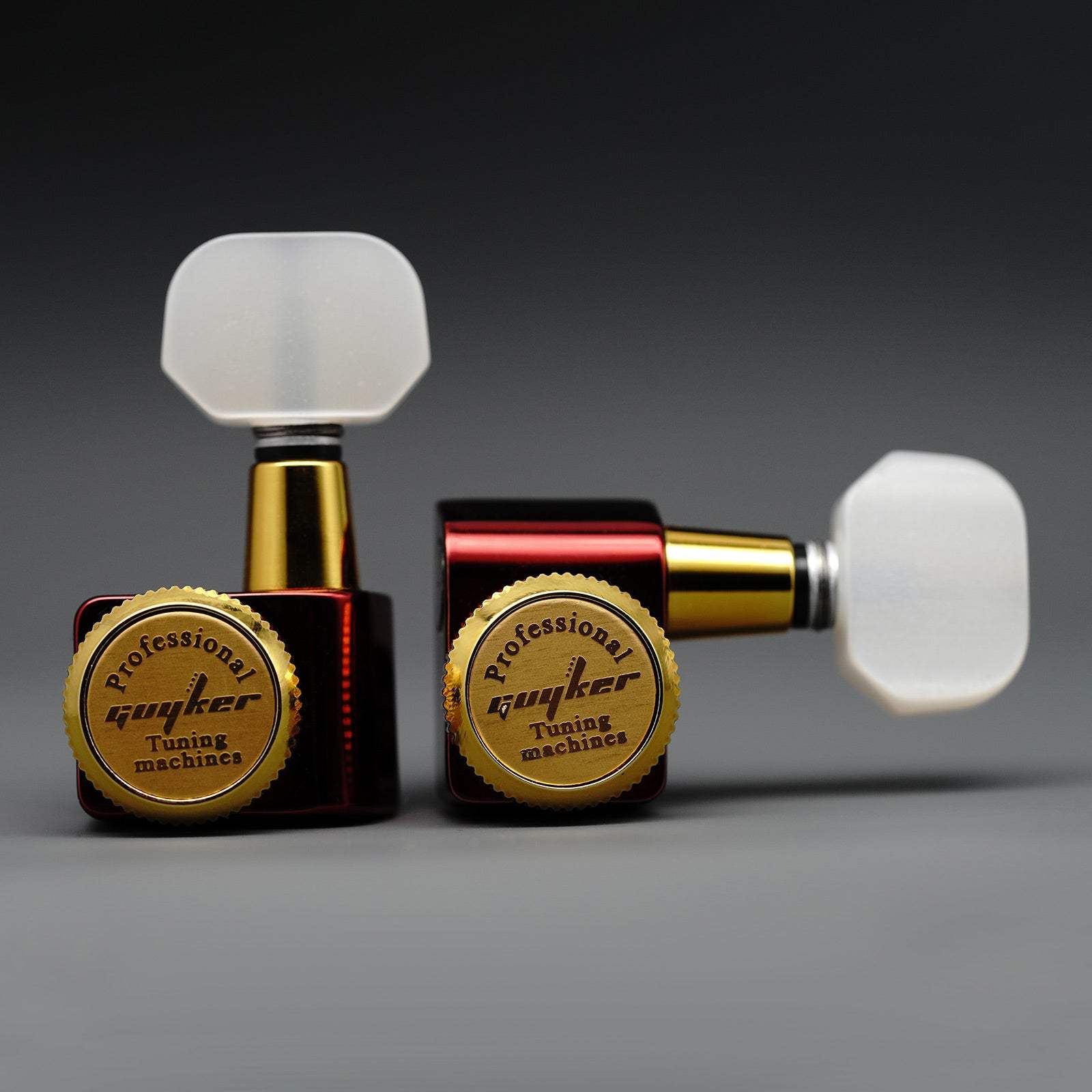 GUYKER GK-D-434SP Dopamine Color 6R In-line No Screws Locking Tuning Key Pegs - Guyker