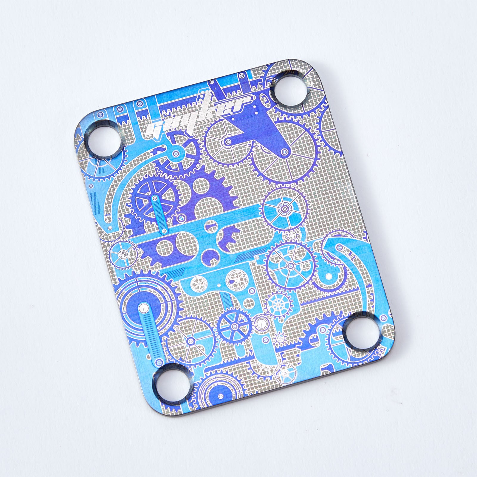 Guyker Electric Guitar Titanium Mechanical Alloy Control Plate Set For Fend TL